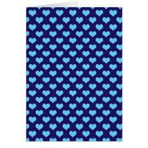 Blue Liebe Hearts