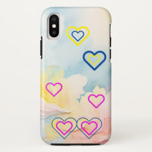 Blue Light and Hearts iPhone / iPad Gehäuse Case-Mate iPhone Hülle
