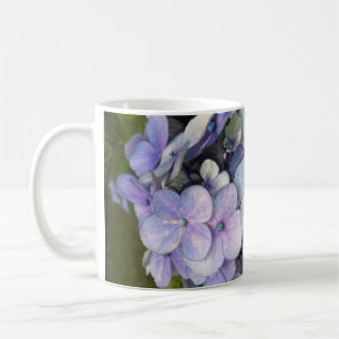Blue Lila Hydrangea Tasse