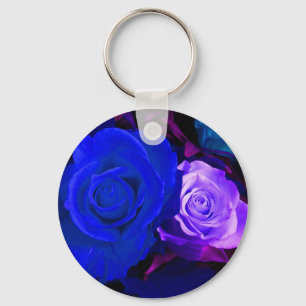 Blue Lila Rose Schlüsselanhänger - individuell a
