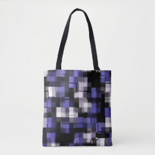 Blue Lila Schwarz-weiß Trendy