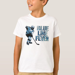 Blue Line-Fieber (Hockey) T-Shirt