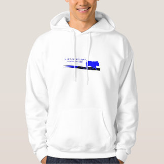 Blue Line-Logo Hoodie