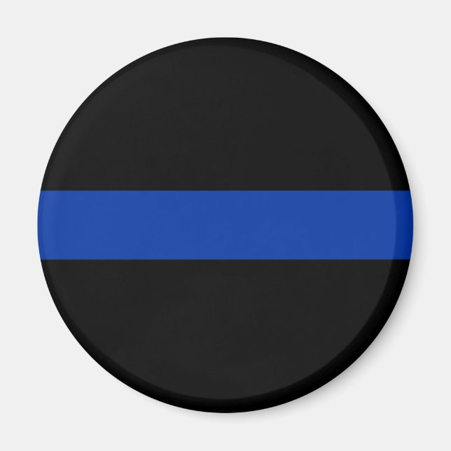 Blue Line-Polizeigesetz Magnet (Vorne)