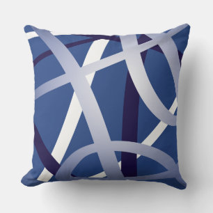 BLUE LINIEN DESIGN Retro Throw Kissen