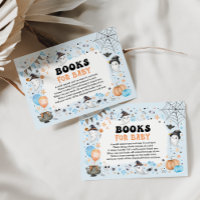 Blue Little Boo Halloween Ghost Books for Baby Boy