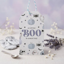 Blue Little Boo ist fast fällig Halloween-Baby
