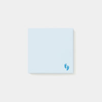 Blue Little Emoji Foot