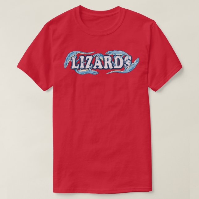 Blue Lizards T-Shirt (Design vorne)