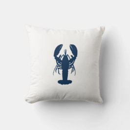 Blue Lobster Coastal Mainmap Kissen