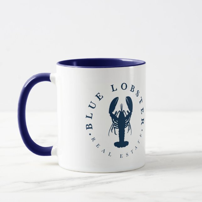 Blue Lobster Real Anwesen 11oz Tasse (Links)