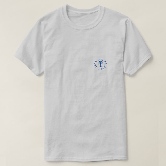 BLUE LOBSTER T SHIRT (Design vorne)