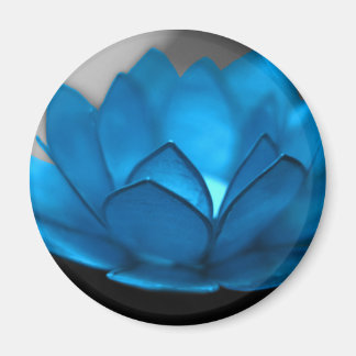 Blue Lotus Blume Magnet