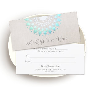 Blue Lotus - Geschenkgutschein