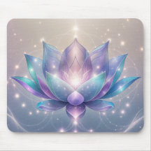 Blue Lotus Medical Space Shine Mouse Pad