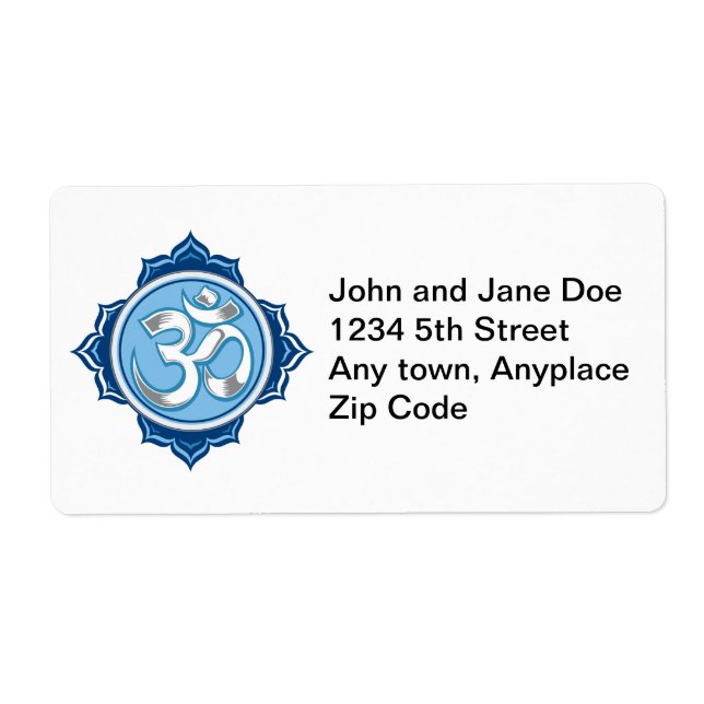 Blue Lotus Om (Vorne)