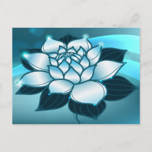 Blue Lotus Spirituosen Frische Pasta machen Postkarte