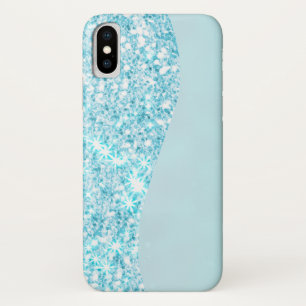 Blue Luxury Moderne Gradientengalaxie Glitzer Star Case-Mate iPhone Hülle