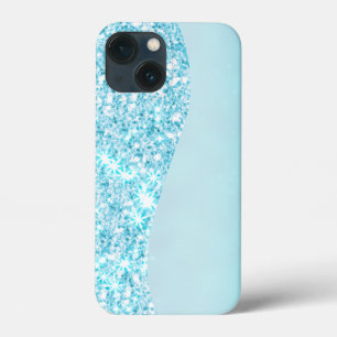 Blue Luxury Moderne Gradientengalaxie Glitzer Star Case-Mate iPhone Hülle