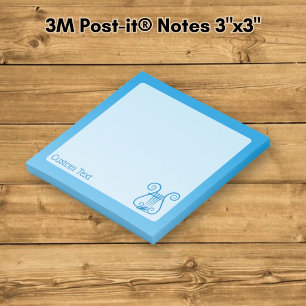 Blue Lyre Post-it Klebezettel