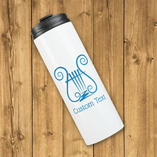 Blue Lyre Thermosbecher