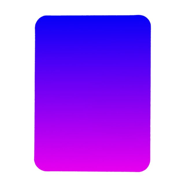 Blue Magenta Gradient Magnet (Vertikal)