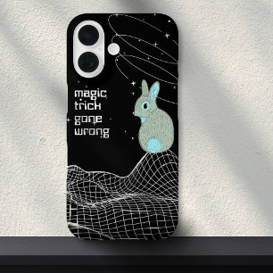 Blue Magic Trick Bunny Rabbit Meme iPhone 16 Hülle