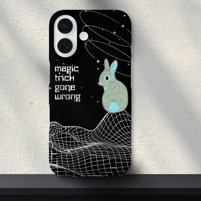Blue Magic Trick Bunny Rabbit Meme Case-Mate iPhone Hülle (Von Creator hochgeladen)