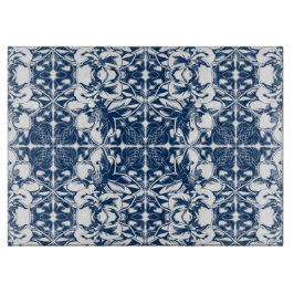 Blue Magnolia Cutting Board Schneidebrett