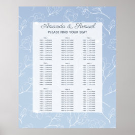 Blue Magnolia Poster