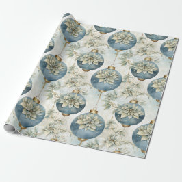 Blue Majesty Elegante Geschenkpapier