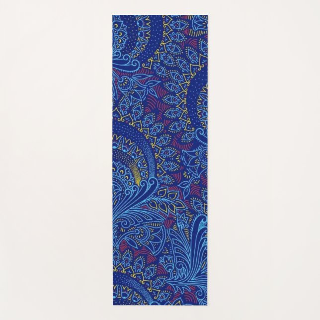 Blue Majesty Yogamatte (Vorderseite)