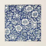 Blue Mallow, Vintages Muster von William Morris Schal<br><div class="desc">Blue Mallow,  berühmt Vintage Blumenmuster von William Morris,  englischer Künstler</div>