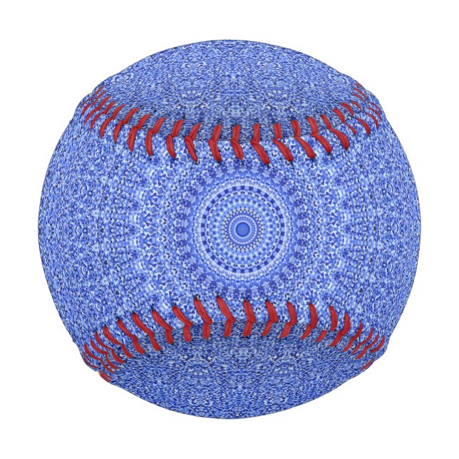 Blue Mandala Baseball (Vorderseite)