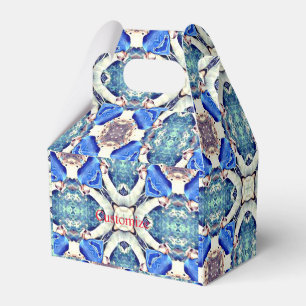 Blue Mandala Herz Thunder_Cove Geschenkschachtel