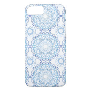 Blue Mandala Pattern Phone Case