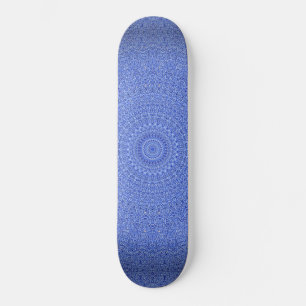 Blue Mandala Skateboard