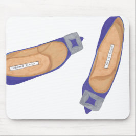 Blue Manolos Mousepad