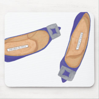 Blue Manolos Mousepad