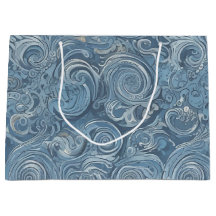 Blue Marble Geschenktasche
