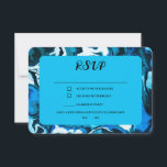 Blue Marble Star von David Custom Bar Bat Mitzvah RSVP Karte<br><div class="desc">Perfekte Antwortkarte für eine Fledermausmitzvah, Bar mitzvah oder andere jüdische Feiern! Handgemachte abstrakte Kunst für Sie auf der Vorder- und Rückseite! Vollständig anpassbar! Klicken Sie auf "Personalisieren" oben, um den Text zu bearbeiten. Klicken Sie auf "Bearbeiten mit dem Design-Tool", um die Schriftart, Farben und Platzierungen anzupassen und das Design auf...</div>