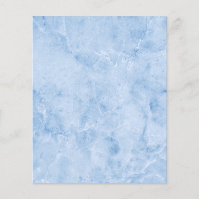 Blue Marble Stone Scrapbook Paper (Vorderseite)