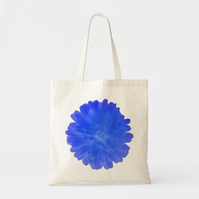 Blue Marigold Tote Bag Tragetasche (Vorne)