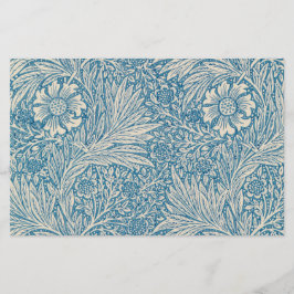 Blue Marigolds (von William Morris) Briefpapier