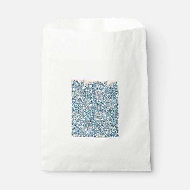 Blue Marigolds (von William Morris) Geschenktütchen (Vorderseite)