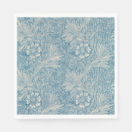 Blue Marigolds (von William Morris) Serviette