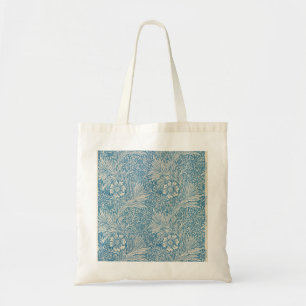 Blue Marigolds (von William Morris) Tragetasche