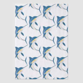 Blue Marlin Fish  Seidenpapier