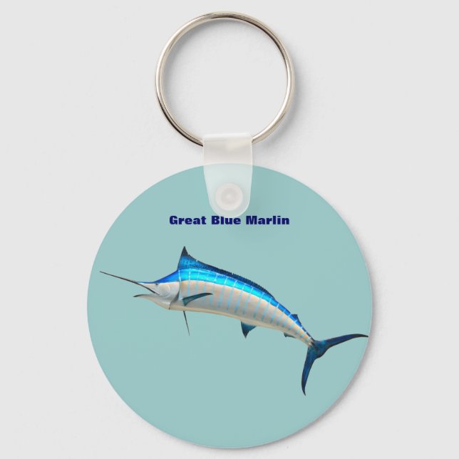 Blue Marlin Schlüsselanhänger (Vorderseite)