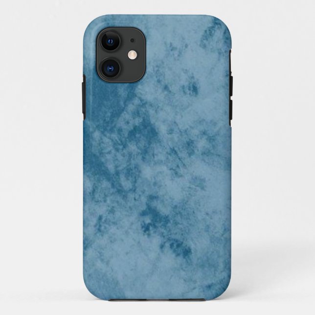 Blue Marmor Stone Case Mate Tough Apple iPhone (Rückseite)